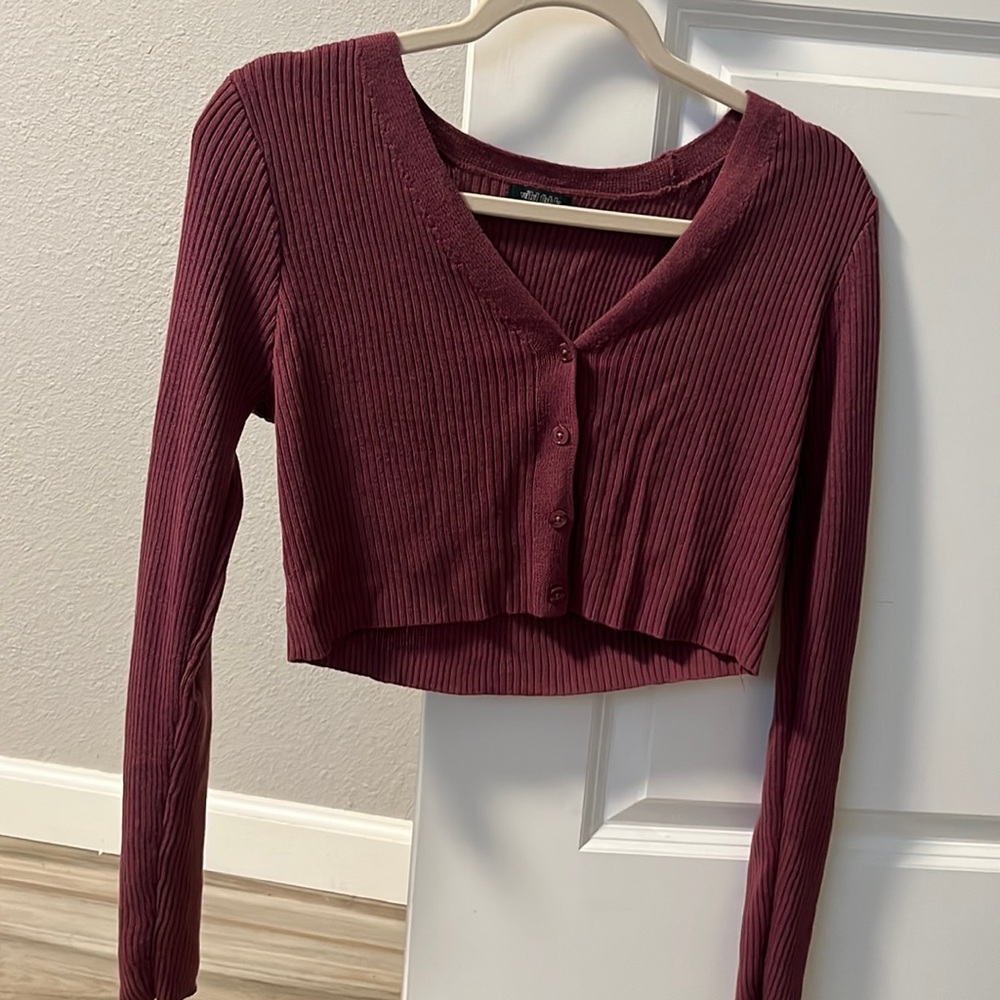 Wild Fable Cropped Top/Cardigan